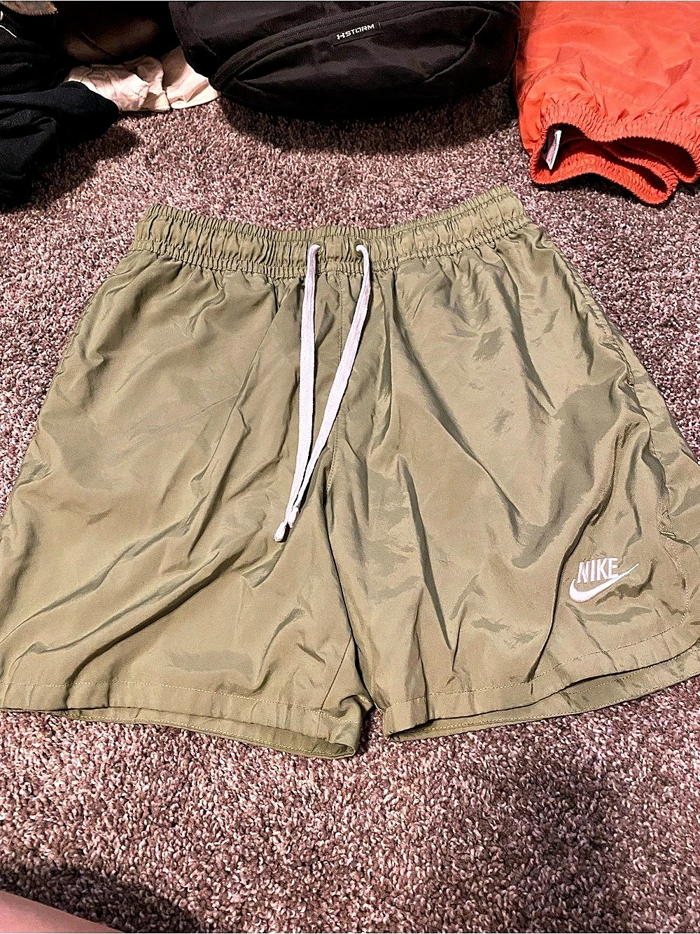 Nike Club Woven Flow Shorts Men's Athletic Shorts Green